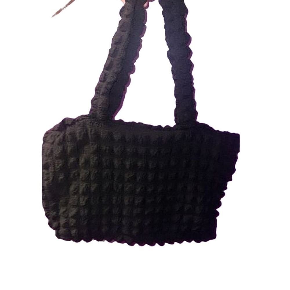 Soft bubble zipper tote NWOT